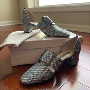 SJP by Sarah Jessica Parker Women's Anahita Block Heel D'Orsay Pump